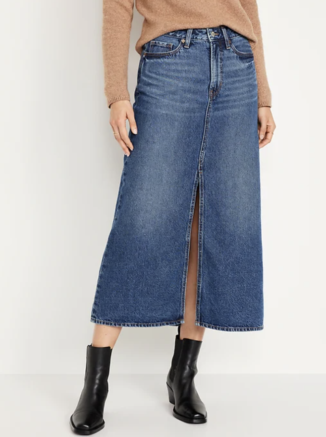 Old Navy Denim Skirt 
